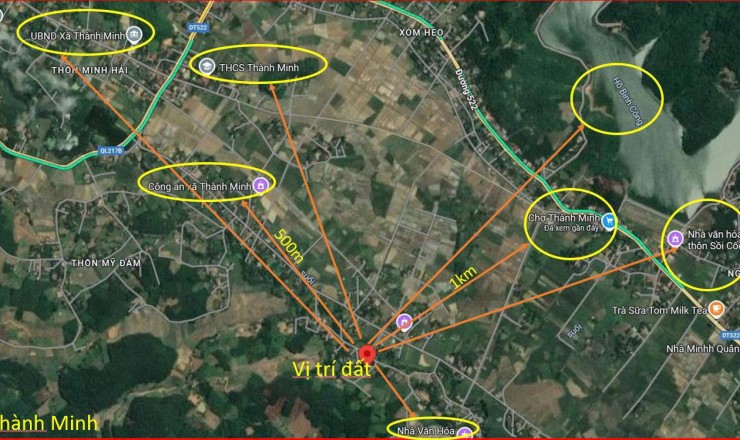 Bán đất Chính chủ Giá Rẻ tại xã Thành Minh – Thanh Hóa